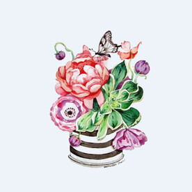 png格式植物花卉手绘素材