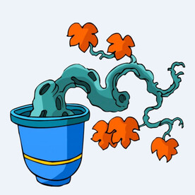 png格式植物花卉手绘素材