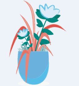 png格式植物花卉手绘素材