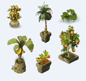 png格式植物花卉手绘素材