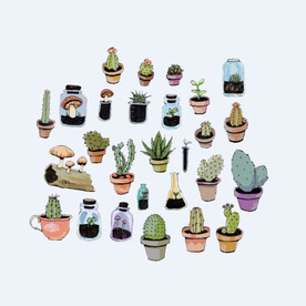 png格式植物花卉手绘素材