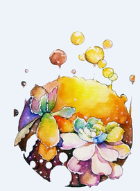 png格式植物花卉手绘素材