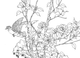 花香鸟动