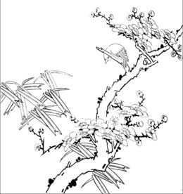 梅竹图