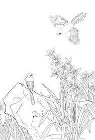 花香鸟语