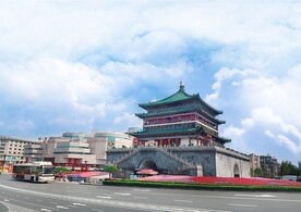 陕西西安钟楼摄影