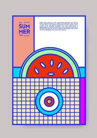 创意几何海报
