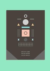 创意几何海报