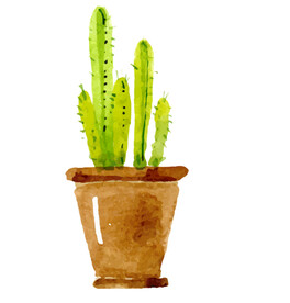 ai格式植物花卉手绘素材