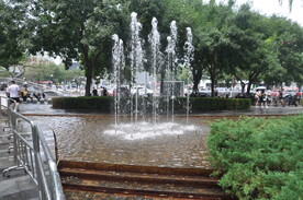 三里屯街道水景景观