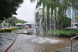 公共空间喷泉水景