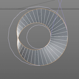C4D模型莫比乌斯环
