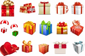 礼物盒 卡通礼物素材