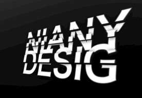 倾斜冲击力切片特效字