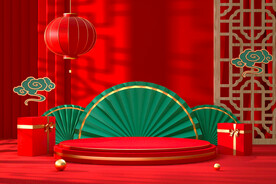 c4d模型格式psd格式中国风