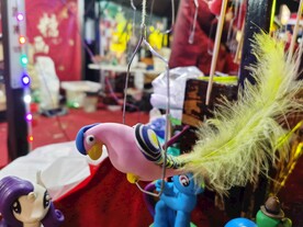 可爱鹦鹉羽毛玩偶公仔玩具