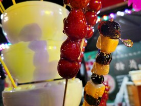 水果草莓冰糖葫芦