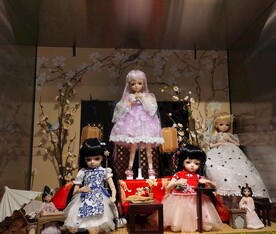 中式风格可爱洋娃娃公仔玩偶玩具