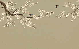 装饰画 花鸟画 新中式 山水 