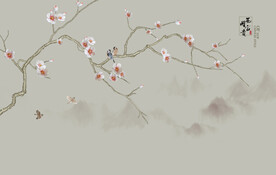 装饰画 花鸟画 新中式 山水 