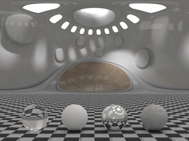C4D室内环境HDR贴图