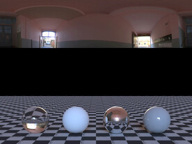C4D室内环境HDR贴图