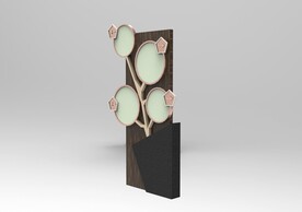 花盆标识牌C4D模型