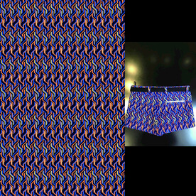 大牌男装几何图案