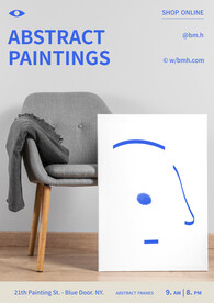 创意家居宣传单模板设计