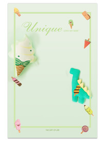 出生卡片相册宝宝家庭相册婴儿