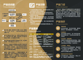 产品三折页
