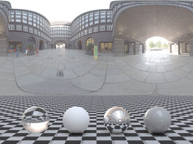 C4D城市街道贴图HDR贴图