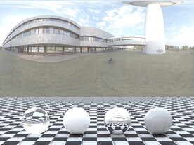 C4D城市街道贴图HDR贴图