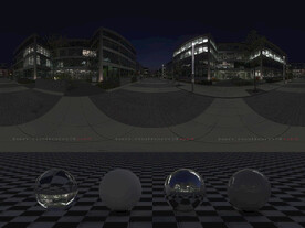 C4D城市夜景贴图HDR贴图