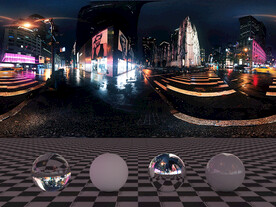 C4D城市夜景贴图HDR贴图