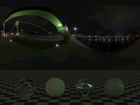 C4D城市夜景贴图HDR贴图