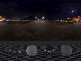 C4D城市夜景贴图HDR贴图