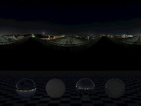 C4D城市夜景贴图HDR贴图