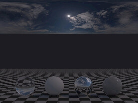 C4D黄昏贴图HDR贴图