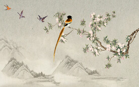 装饰画 花鸟画 新中式 山水 