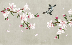 梅花壁纸背景墙
