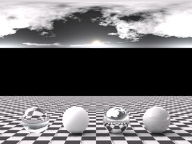 C4D黄昏贴图HDR贴图