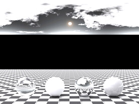 C4D黄昏贴图HDR贴图