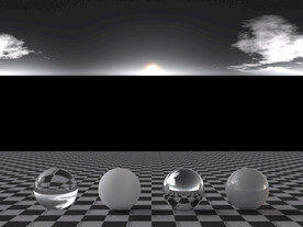 C4D黄昏贴图HDR贴图