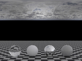 C4D天空贴图HDR贴图
