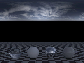 C4D天空贴图HDR贴图