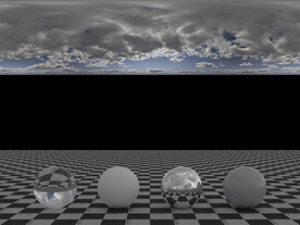 C4D天空贴图HDR贴图