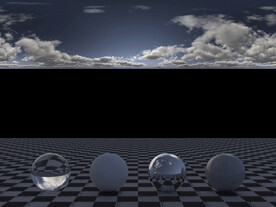 C4D天空贴图HDR贴图