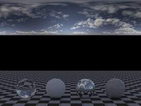 C4D天空贴图HDR贴图
