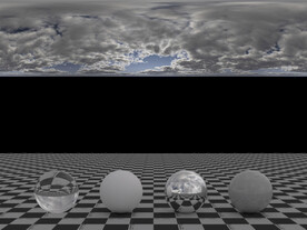 C4D天空贴图HDR贴图